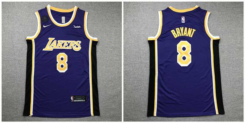 Lakers 8 Kobe Bryant Purple Nike KB Patch Swingman Jersey,We sell and wholesale Lakers 8 Kobe Bryant Purple Nike KB Patch Swingman Jersey on line form chian!